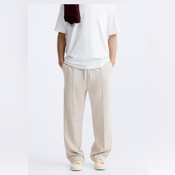 Seamed Jogger Pants Zara Mens XL - Picture 5 of 5